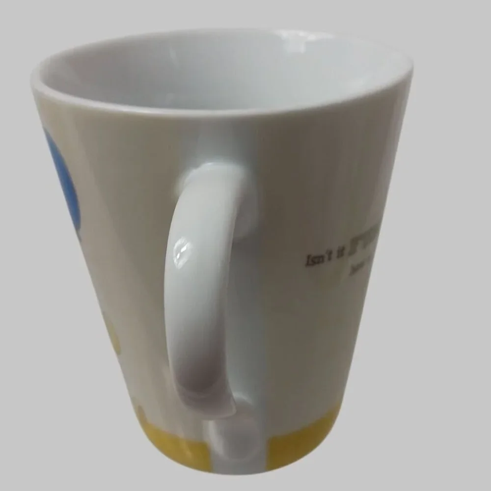 Winnie The Pooh coffee mug Mug With Balloon & Honey Pots isn't funny how a bear